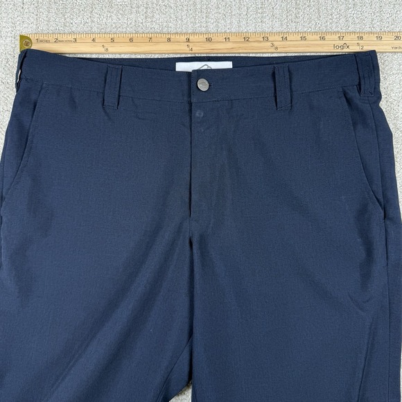 Bluffworks Men's 36x30 (Actual 37x30) Blue Straight Leg Polyester Pants - Picture 8 of 9